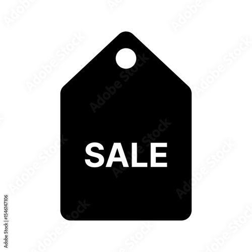 Sale Price Tag Discount Solid Icon