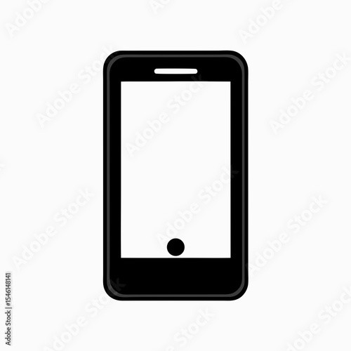 smart phone isolated on white background