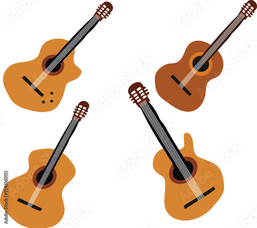 Guitar set Guitar pattern
