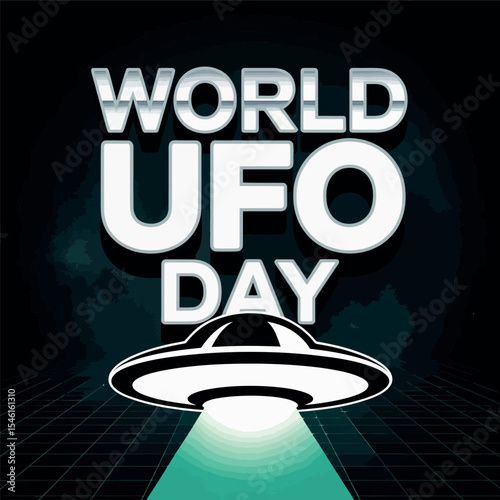 World UFO Day Alien Mystery Space Phenomenon Celebration