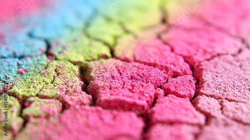 surface with vivid colors seeping through textured layers