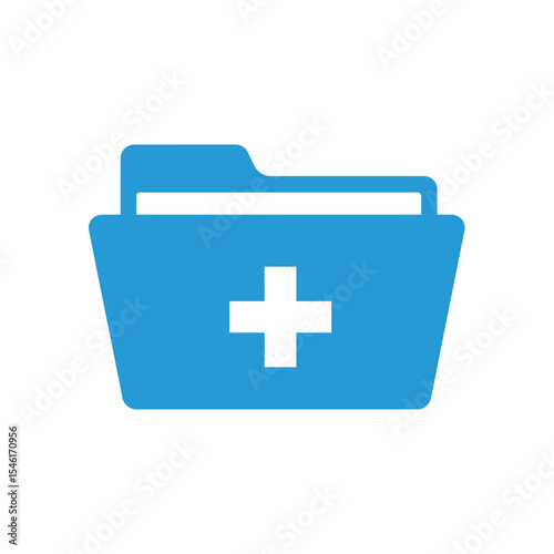 Open and close folders with documents. Folders icons isolated on white background. Folders set