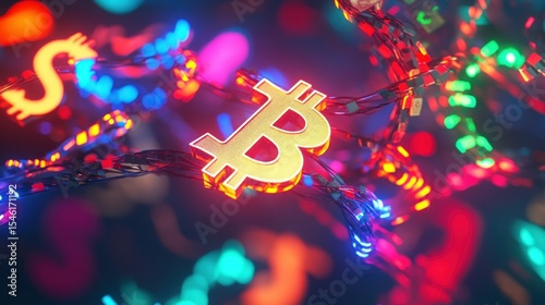 Bitcoin Christmas Lights