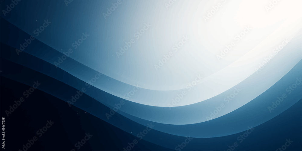 Obraz premium Abstract blue background with dynamic light waves and futuristic design patterns