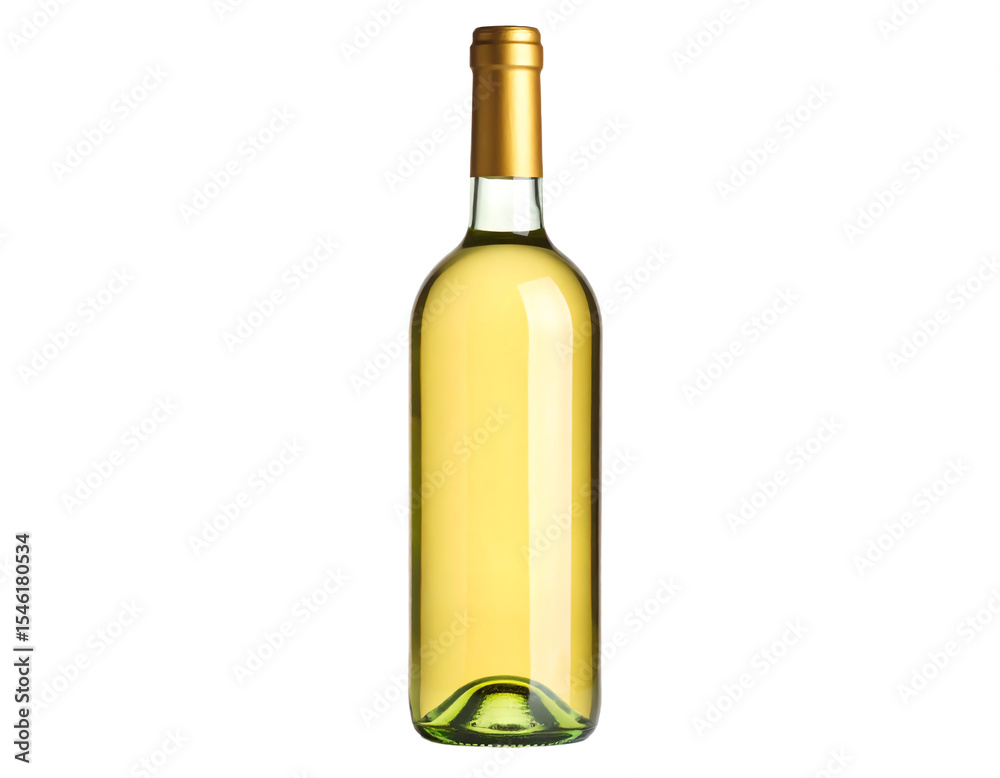 Sleek yellow wine bottle for elegant occasions. Sleek yellow wine bottle for elegant occasions.