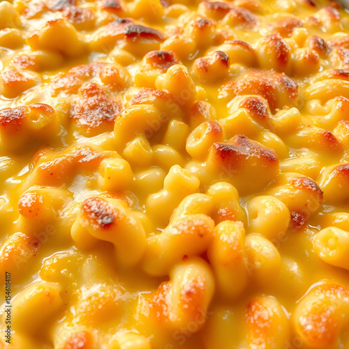 A golden, cheesy masterpiece: mac and cheese, baked until its surface was bubbly and its interior creamy perfection.