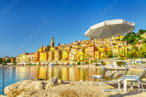 Menton Beach, France