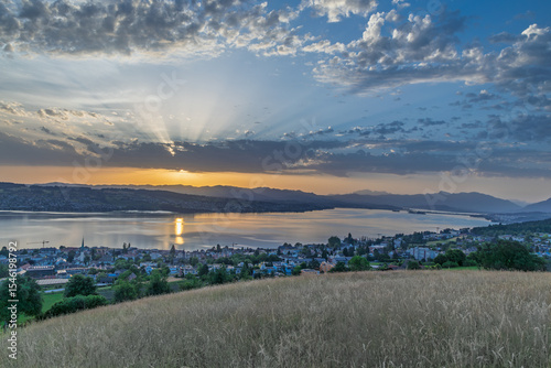 Sonnenaufgang in Wädenswil