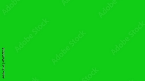 Circle highlight green screen background, firework blast circel pop up loop animation, fireworks, ribbon, Circle Fireworks Animation Video. Rippling circles on transparent green screen. 4k