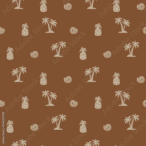 abstract summer pattern design as vector