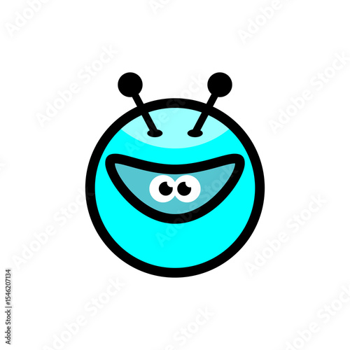 Bot Icon. Virtual intelligent assistant Bot sign design. Robot head with luxurious design. Vector illustration isolated on white background.