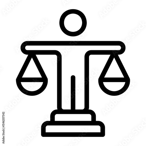 balance line icon