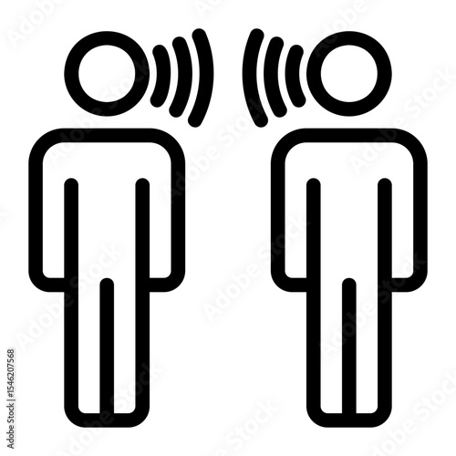empathy line icon