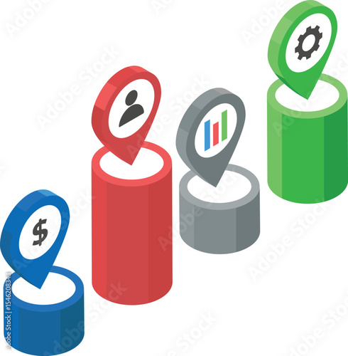 vector illustration of a recycling symbol