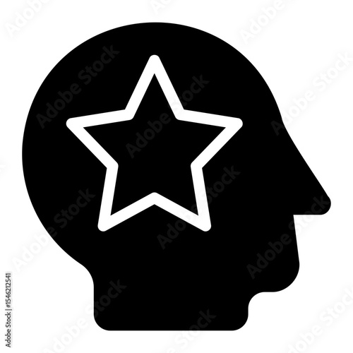 think glyph icon
