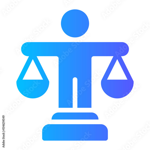 balance gradient icon