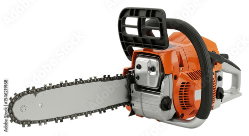 Bild auf Leinwand Isolated Chainsaw