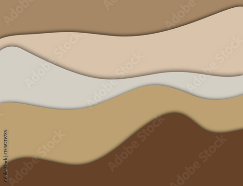 Background with brown abstract theme. Can be used as a theme or background for PC, cellphone etc.
