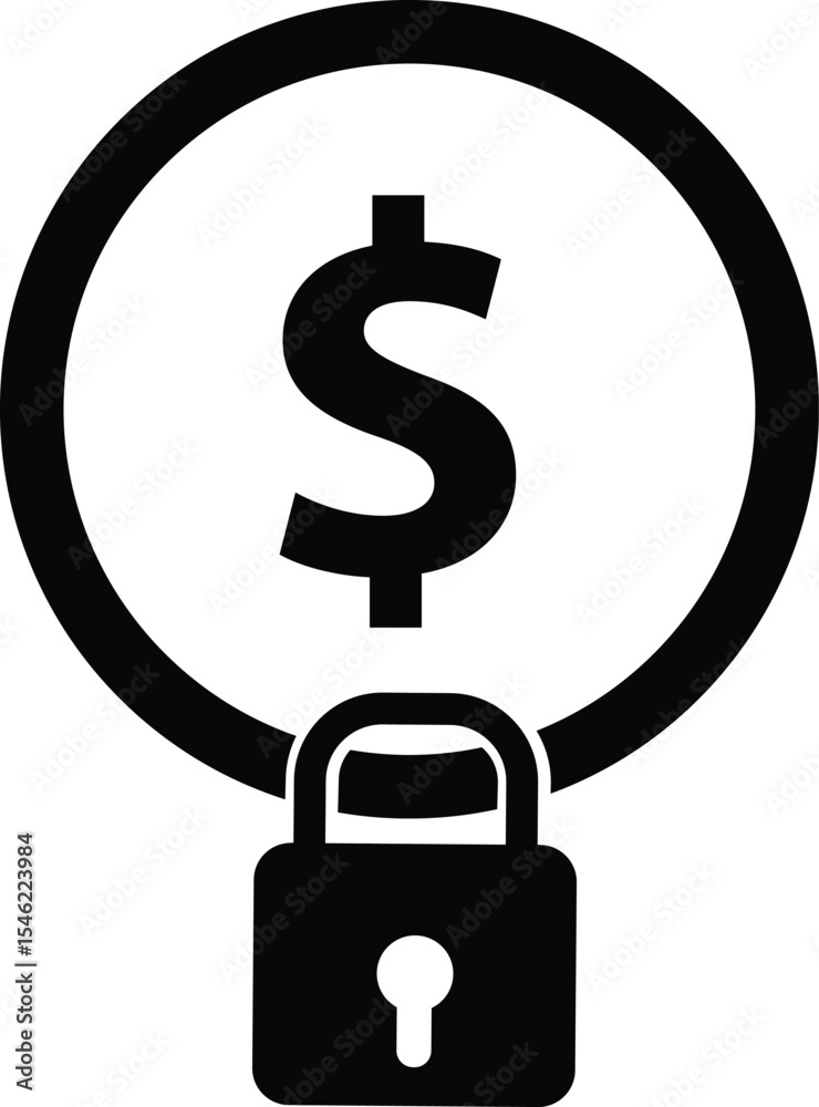 custom made wallpaper toronto digitalFixed income icon. Save money symbol. Fixed price sign. flat style.