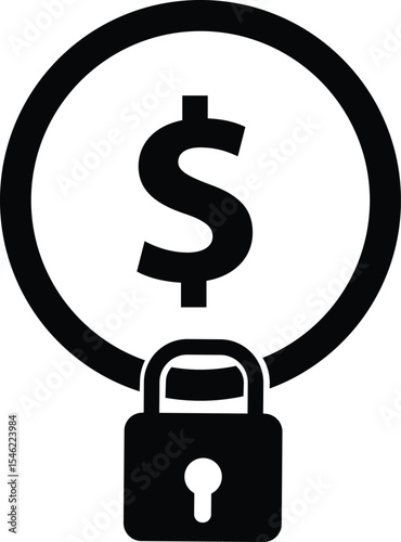 Wallpaper Mural Fixed income icon. Save money symbol. Fixed price sign. flat style. Torontodigital.ca