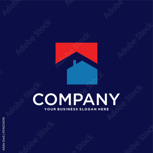 real estate logo design with improvements