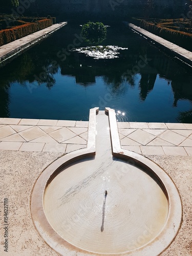 Sacred Geometry and Still Water – Alhambra Garden