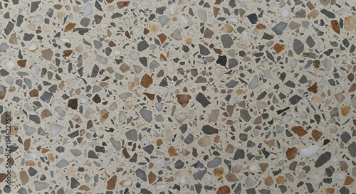 Terrazzo Texture: A Detailed Look at Multicolored Stone Aggregate