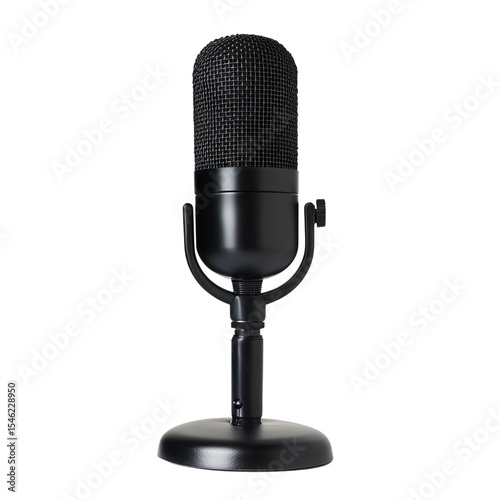 microphone isolated on white background
