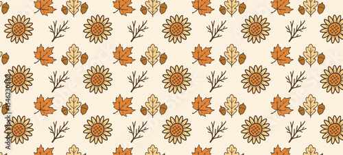 autumn element of design for sales, marketing advertising