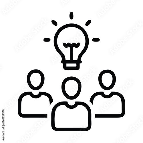 Idea Detailed Straight Lineal icon