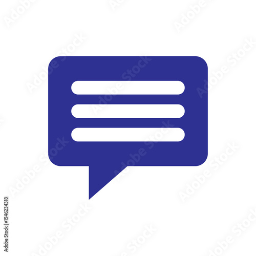 blue speech bubble