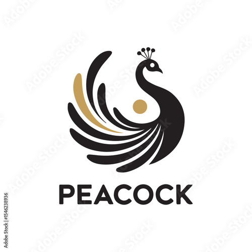  Peacock Logo design