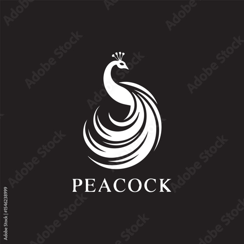  Peacock Logo design