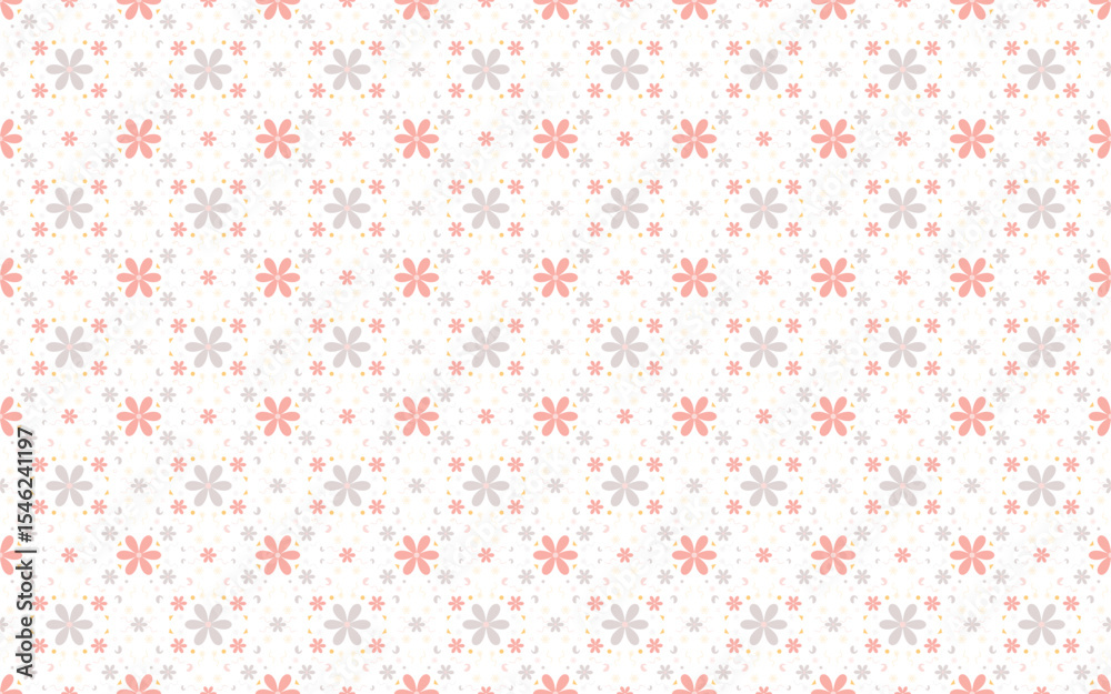Seamless floral pattern and texture or fabric pattern design Seamless floral pattern and texture or fabric pattern design