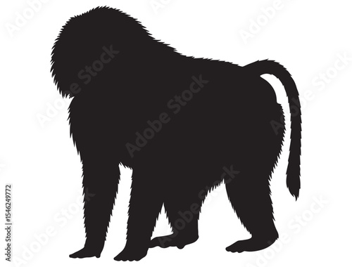 BABOON SILHOUETTE