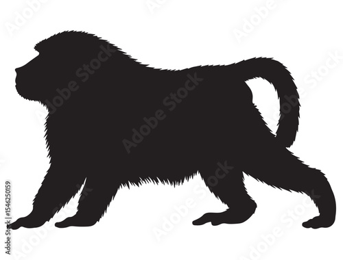 BABOON SILHOUETTE
