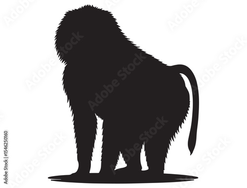 BABOON SILHOUETTE