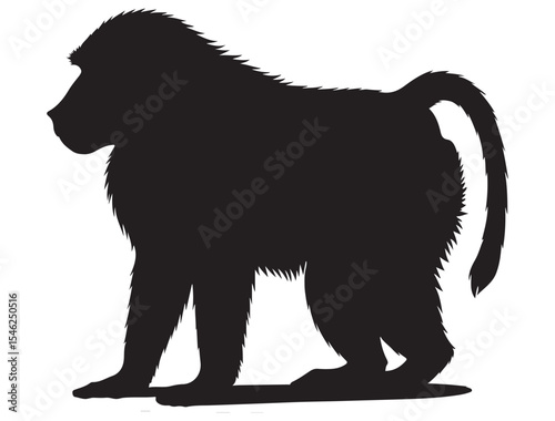 BABOON SILHOUETTE