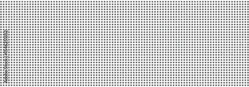 Dot grid pattern vector illustration. Simple black white point background with small polka dots. Abstract futuristic dotted mesh. Repeat noise tiny polka. Geometric minimal digital design