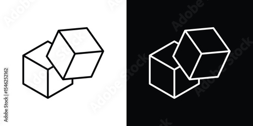 Bookmark icon in black. flat graphic vector icon