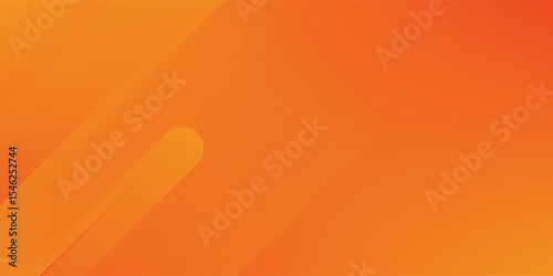 Abstract orange background with diagonal lines. Dynamic shapes composition.