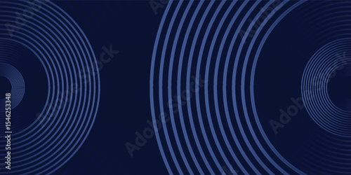 abstract dark background with glowing lines circles