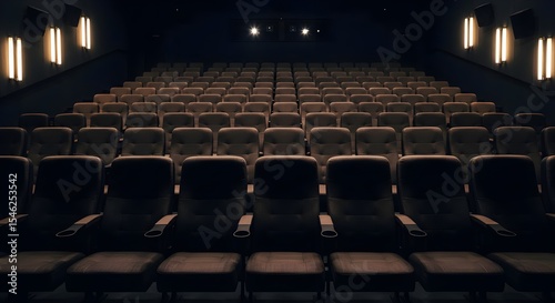 Cinema, Movie theater, Theater, Empty Cinema Seats