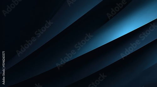 Ultra quality image of modern abstract gradient dark navy blue banner background.