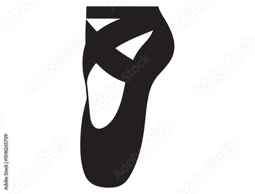 BALLET SLIPPER SILHOUETTE