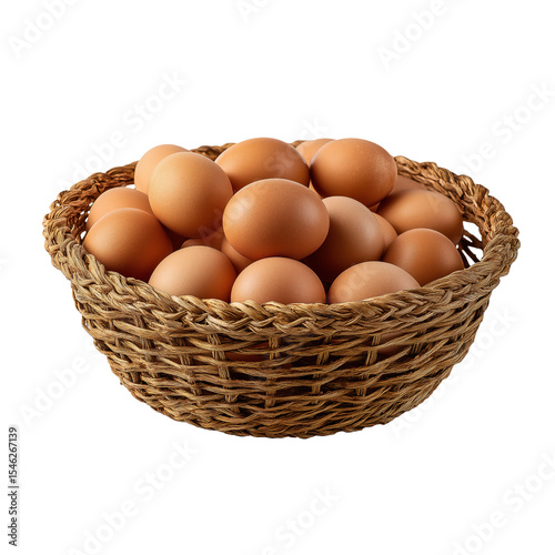 Wallpaper Mural Gathering fresh eggs in a rustic basket kitchen food photography Torontodigital.ca