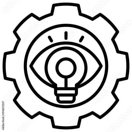Vision Line Icon