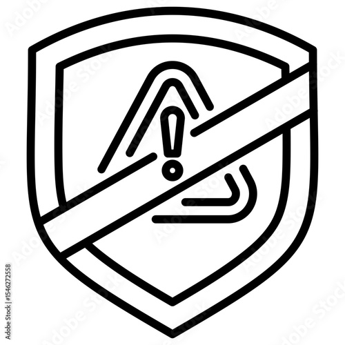 Mitigation Line Icon