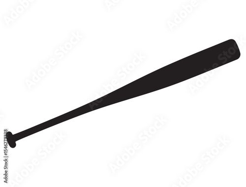BASEBALL BAT SILHOUETTE
