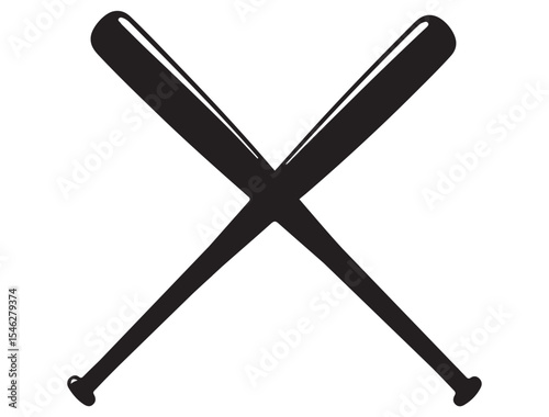 BASEBALL BAT SILHOUETTE
